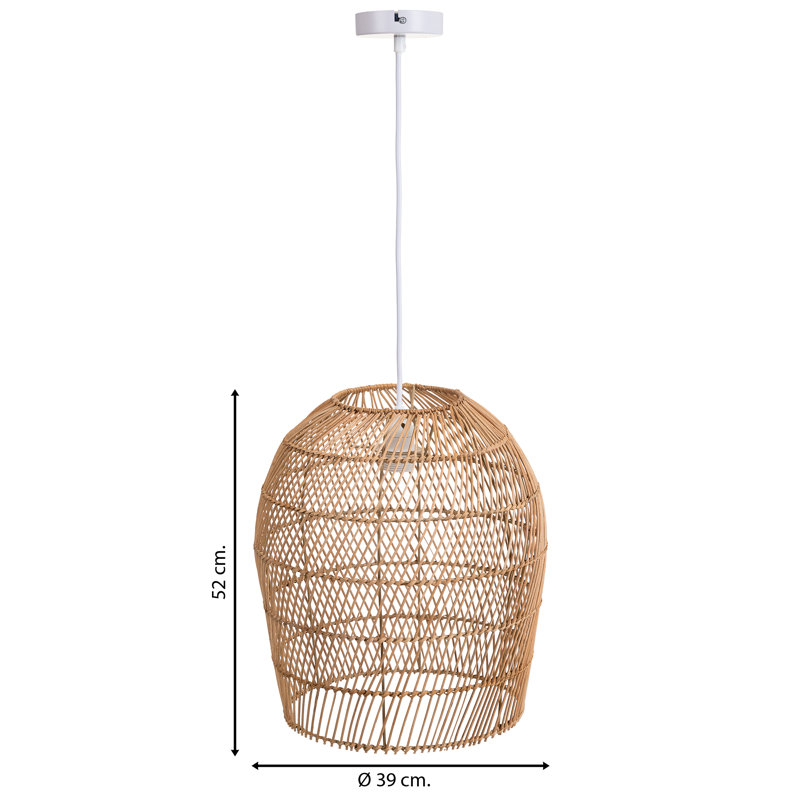 Alaney 1 - Light Bronze Lantern Pendant