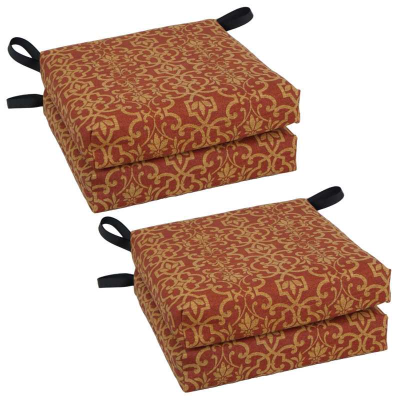 Outdoor 3'' Seat Cushion, Vanya Paprika