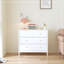 Commodes décoratives avec 4 tiroirs et pieds robustes-298896346