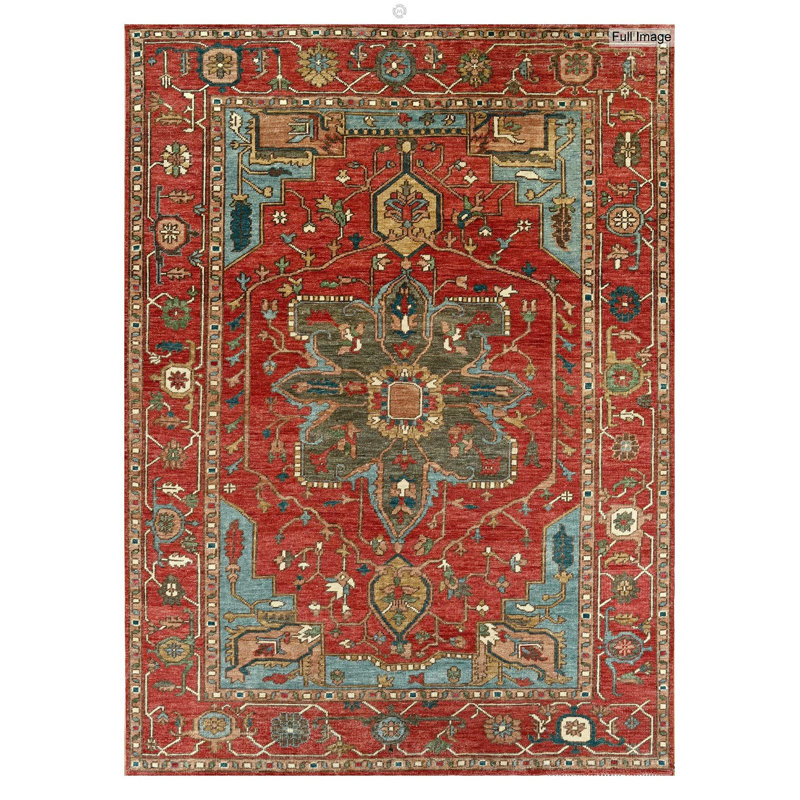 Heriz One-of-a-Kind 9'1" X 11'11" Area Rug