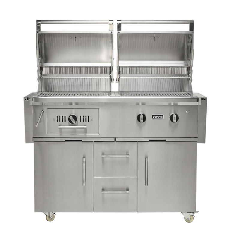 Coyote Outdoor 50" Built-In NG Grill, Natural Gas