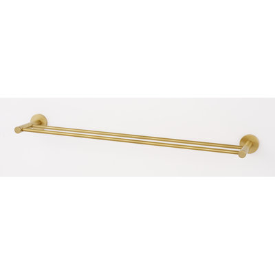 Double barre à serviettes murale contemporaine 32 "Contemporary I