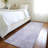 Machine Washable Indoor/Outdoor Xhevrie Lavender Rug-1263714255