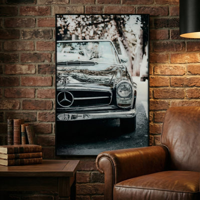 Stang Tempered Glass Classic Car Wall Art
