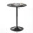 Valencia Holton Adjustable Height Round Bar Table Bistro Pub Table With Sturdy Metal Base And MDF Top For Dining Room, Kitchen, Or Patio-2118374343-2118374339-2129292925