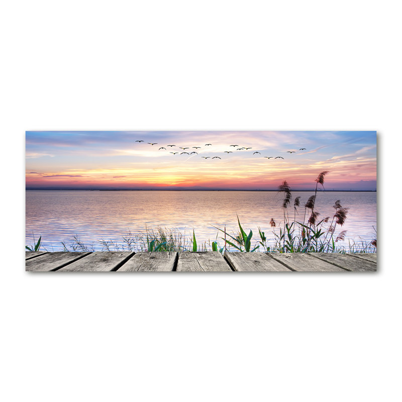 Lake West - Wrapped Canvas Print