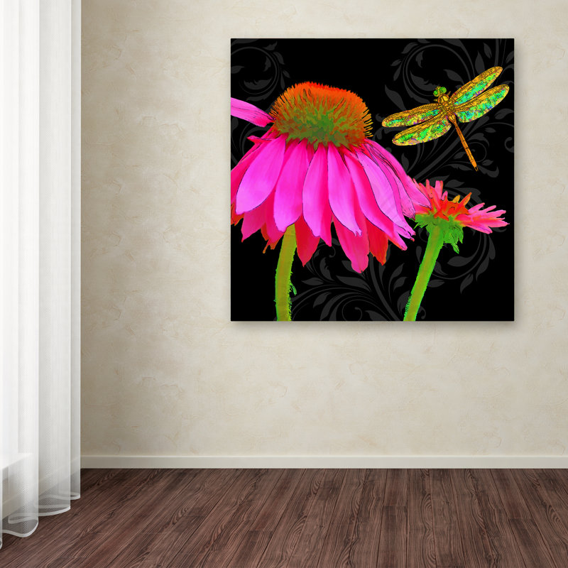 «Color Pop I» par Tina Lavoie, impression sur toile tendue, H 18 po x l 18 po