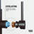Bristol 19" H 1-handle Pull-Down 2-Function Sprayer Kitchen Faucet-100097140