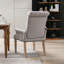 Fauteuil en lin American Country-68479626