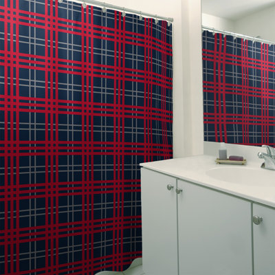 Plaid Shower Curtain
