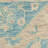 Velan Floral Handmade Looped Wool Ocean Blue/Beige Area Rug-1463185217