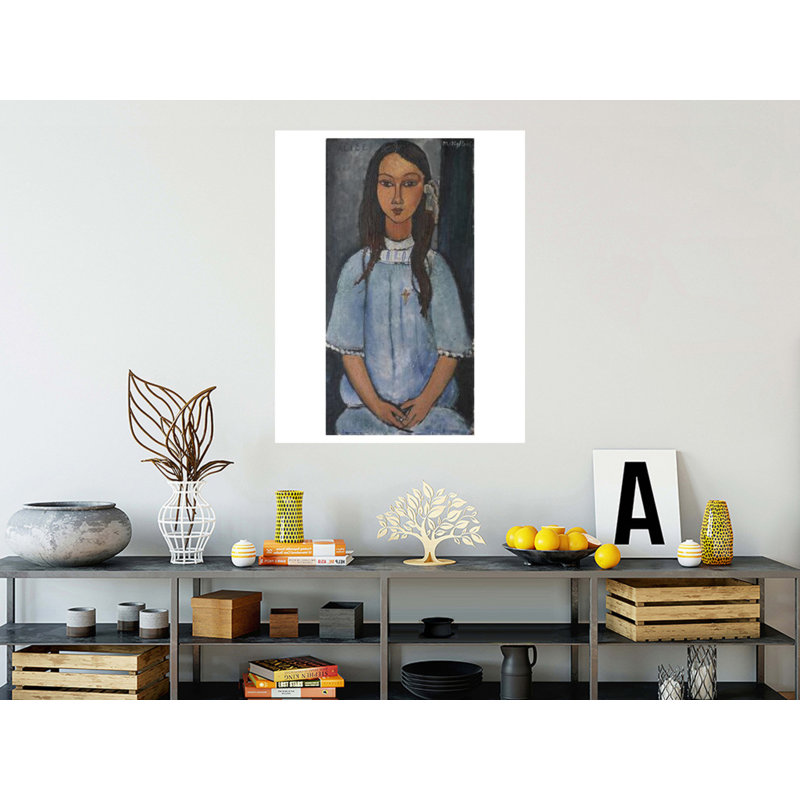 Alice par Amedeo Modigliani - Estampe numérique, H 40 po x l 32 po