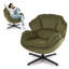 Upholstered Fabric Armchair-1260196470