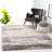 Hudson Shag Performance Abstract Rug-1844943594