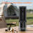 20Bar Wireless Self-Heating with USB-C Portable Espresso Maker, 7500mAh Battery 2-in-1 Ground Coffee & Nespresso Capsule Travel Coffee Machine for Camping & Car, Black