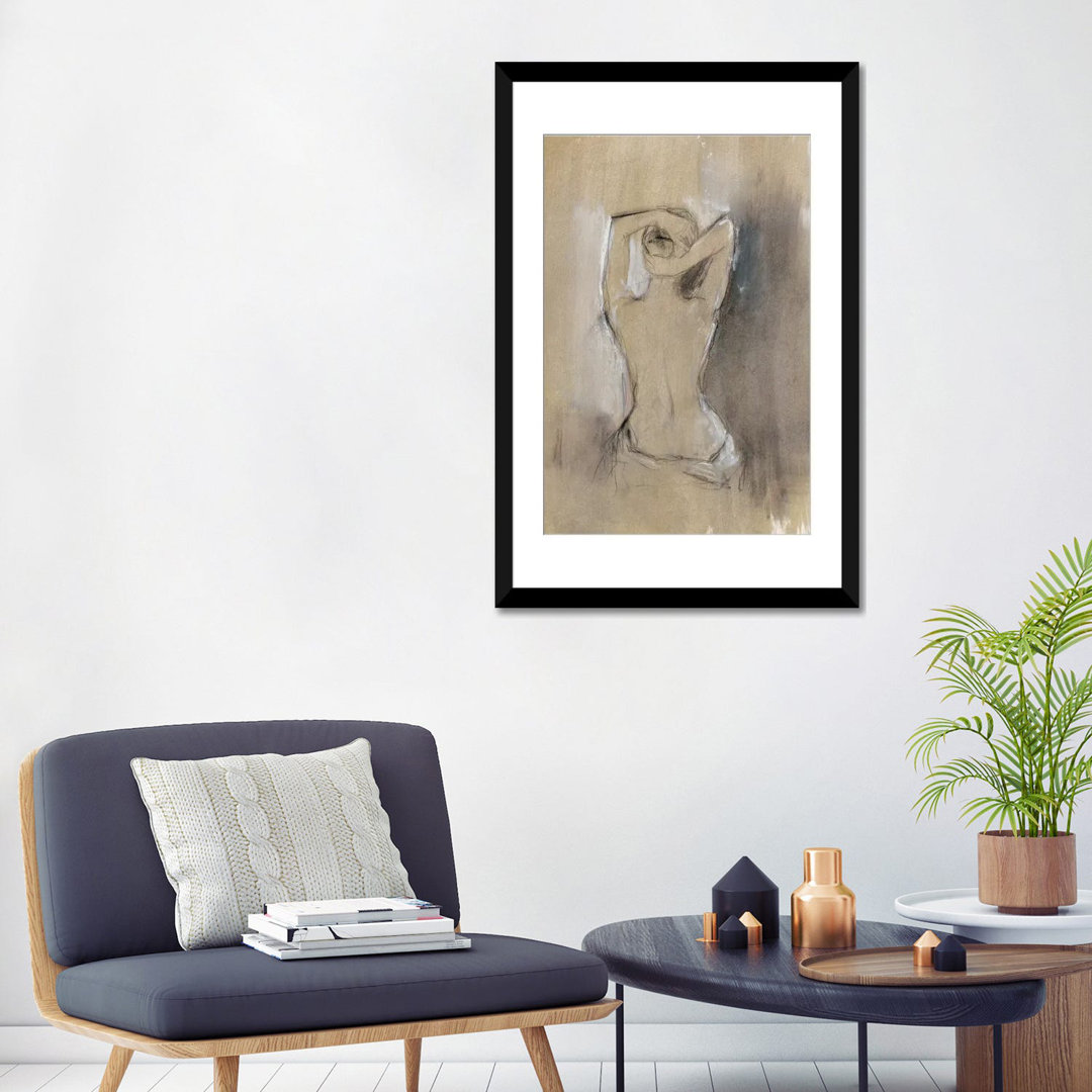 " Contemporary Draped Figure I " by Ethan Harper East Urban Home Mat 