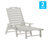 Ayleah Commercial Grade Outdoor Adjustable Lounge Chair with Cupholder-1293854590-1330953864