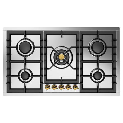 Plaque de cuisson au gaz 36 pouces avec 5 brûleurs scellés ILVE Nostalgie II Series