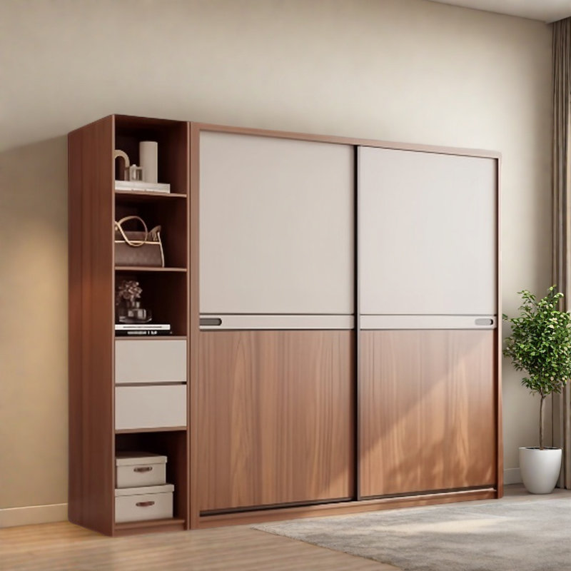 Luxurious And Simple Wardrobe, 83" H x 94" W x 24" D