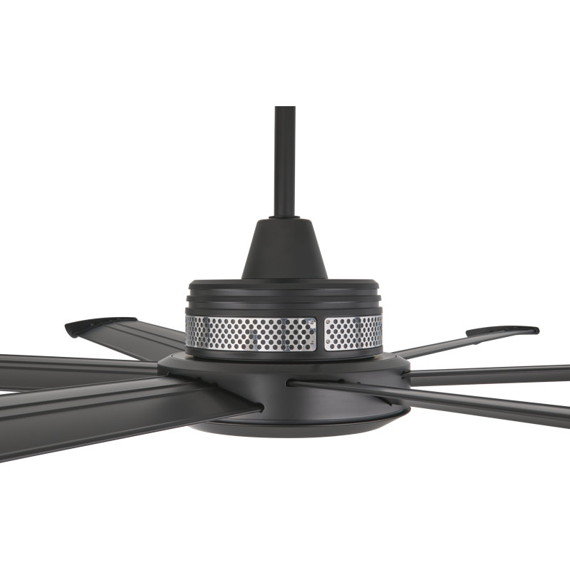 Mammoth Ceiling Fan, No Light, Black, 60" Wide