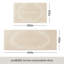 Tapis de cuisine MARTHA STEWART Bloomfield Home Sweet Home bleu 18 po x 30 po-111329424-111329422