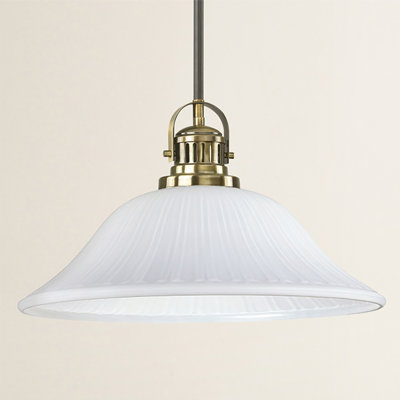 6'' H x 18'' W Glass Bowl Ceiling Fan Bowl Shade
