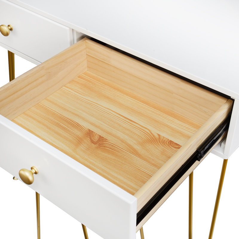 Tarsha Dressing Table with Mirror