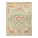 Distressed Homage Hand Knotted Wool Area Rug