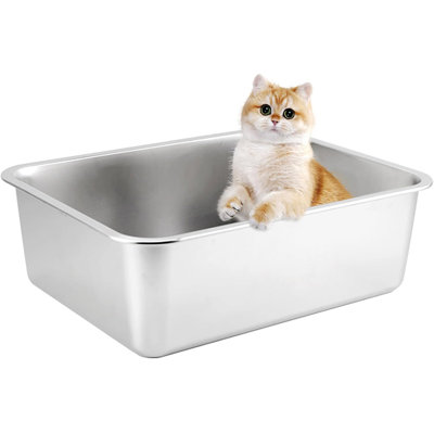 Stainless Steel Litter Box