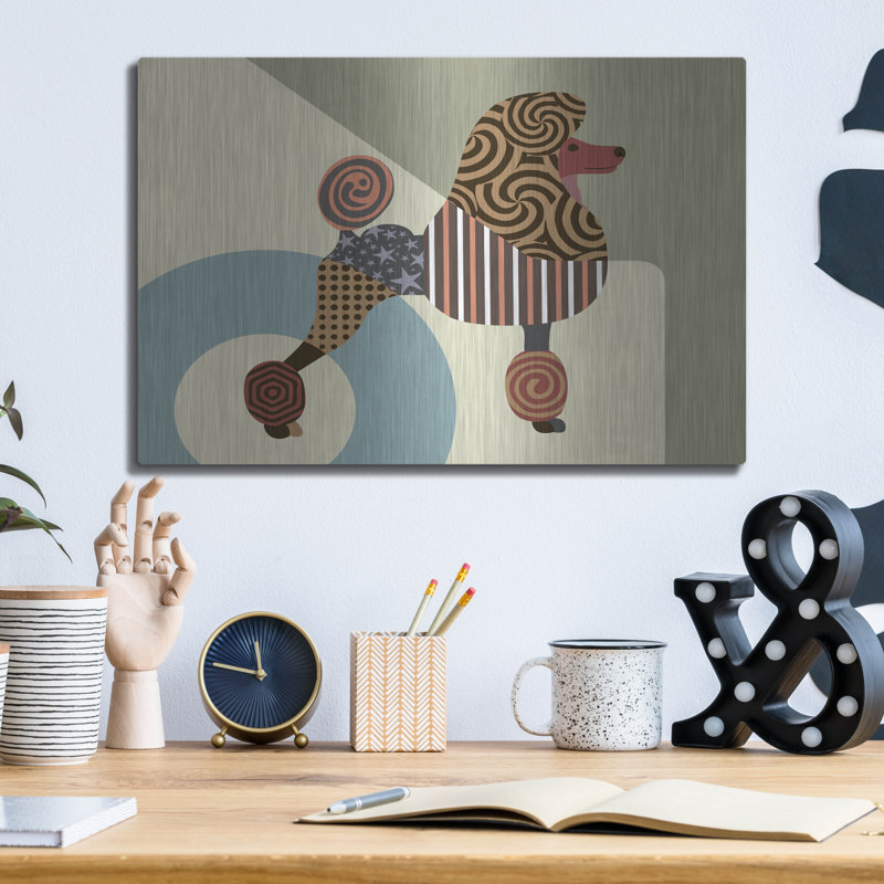«Poodle Dog» par Lanre Adefioyue, H 12 po x l 16 po