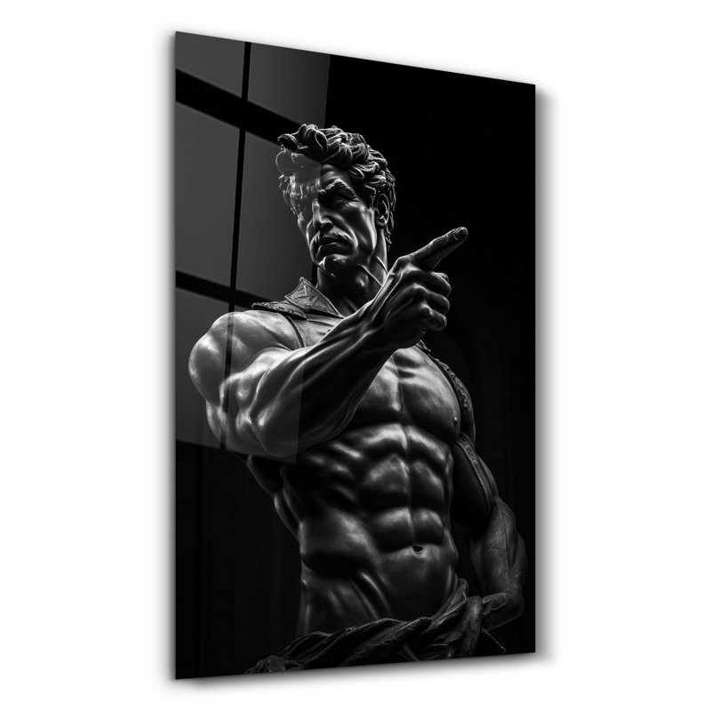 Peinture élégante en verre trempé de 27,6 po x 43,3 po | 100% verre trempé, épaisseur: 0,16 pouce | Œuvre imprimée UV, parfaite pour la décoration intérieure et les intérieurs modernes, des visuels époustouflants pour toute pièce
