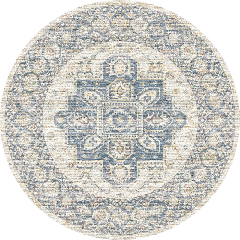 Igikpak Oriental Indoor Rug, Round 5'3"