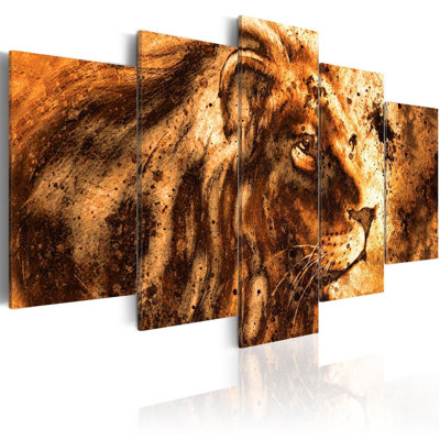 " Beautiful Lion " 5 - Pieces