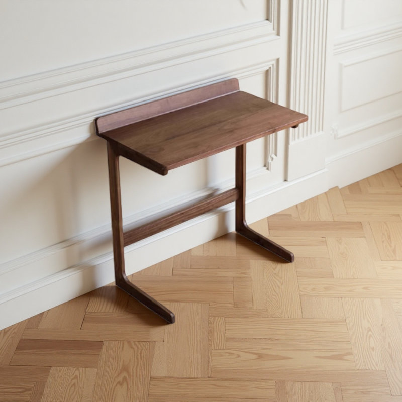 Bureau d'étude en bois de noyer noir