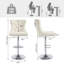 Tabouret de comptoir pivotant à hauteur réglable avec structure en métal-108939427-108939433