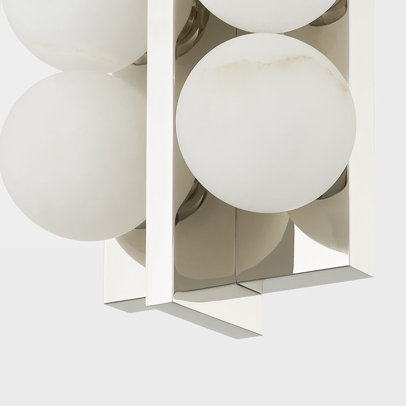 EMILLE Wall Sconce, Polished Nickel