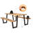 Reeside Rectangular Acacia Outdoor Picnic Table