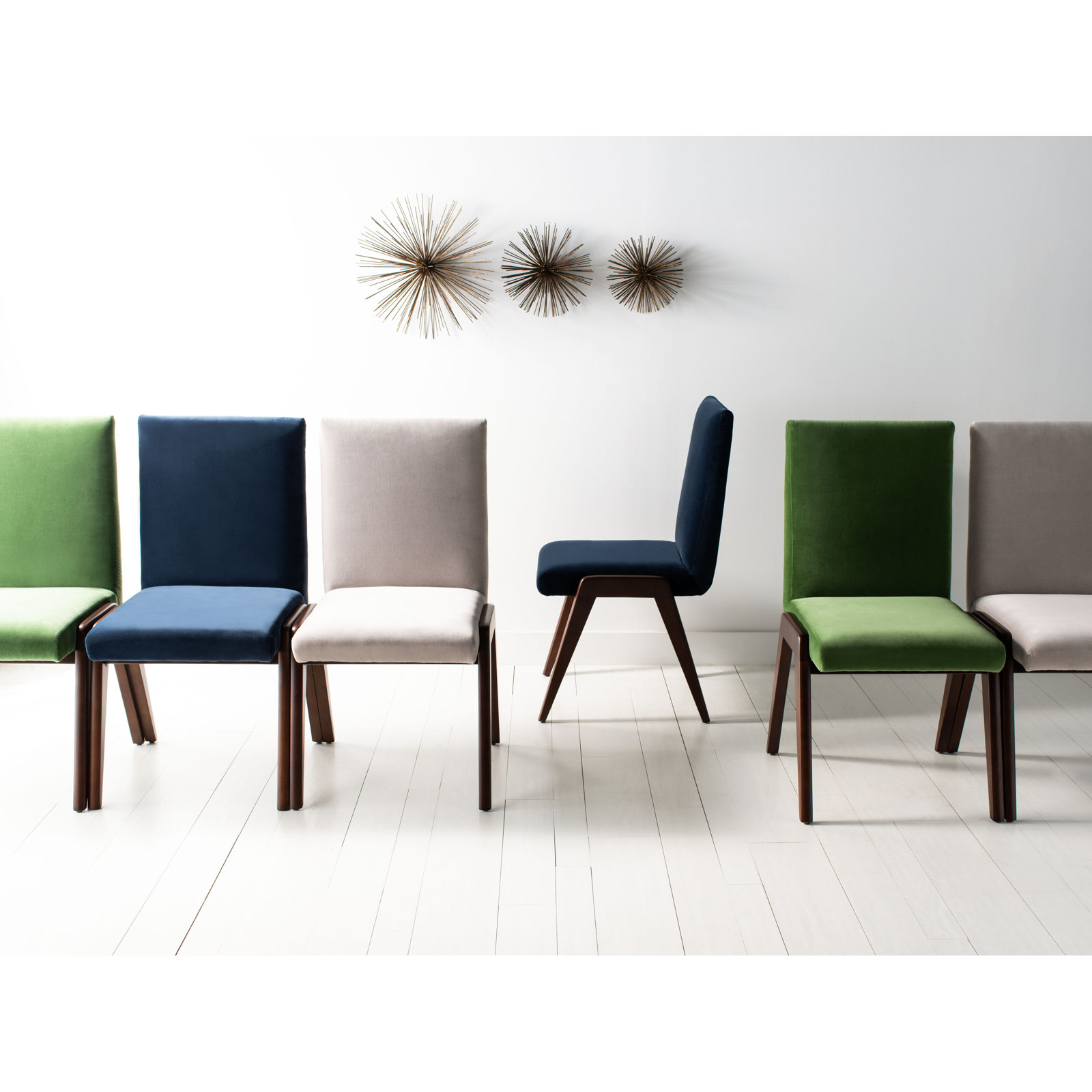 Orly Dining Chair, Light Green