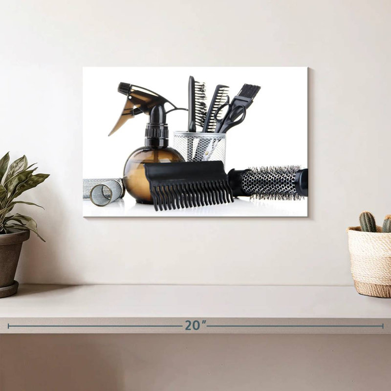 Salon Styling Tools, 8" H x 12" W
