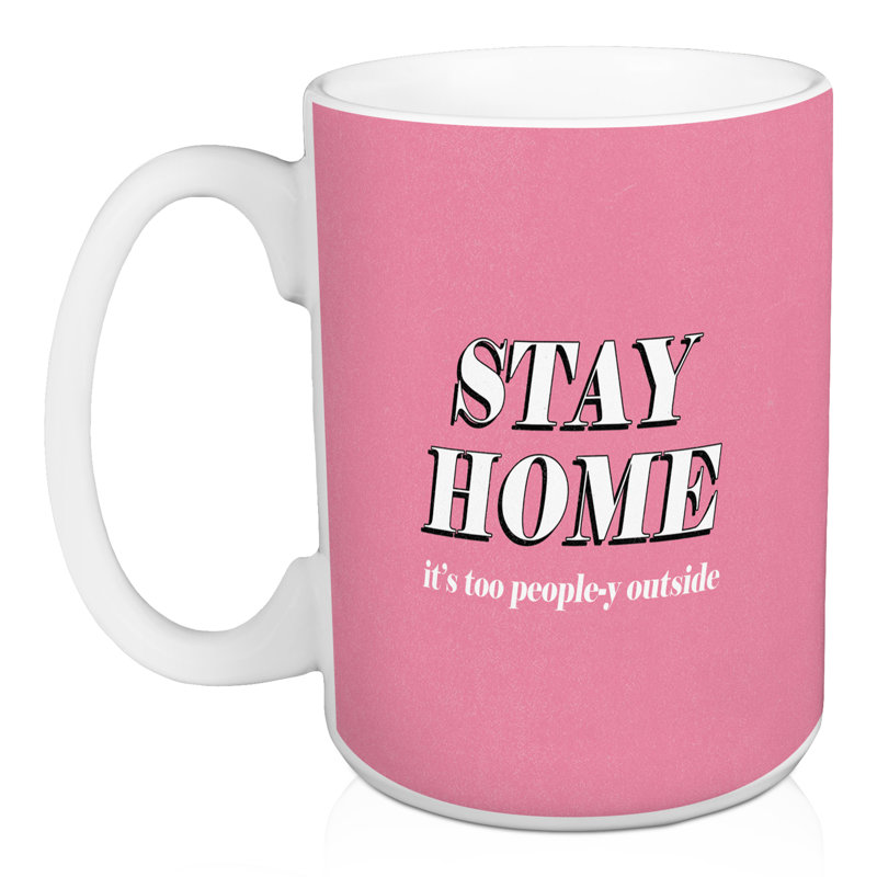 Tasse à café Stay Home People