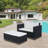 Margareta 2 Piece Rattan Sofa Seating Group with Cushions