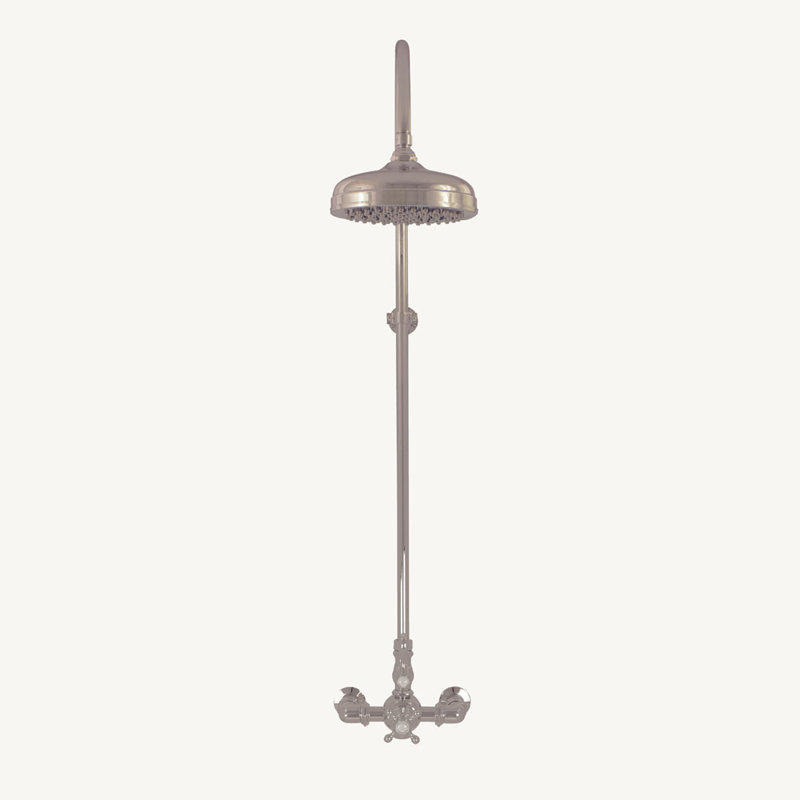Exposed Thermostatic Shower System (P1087) by Strom Living, Polished Nickel