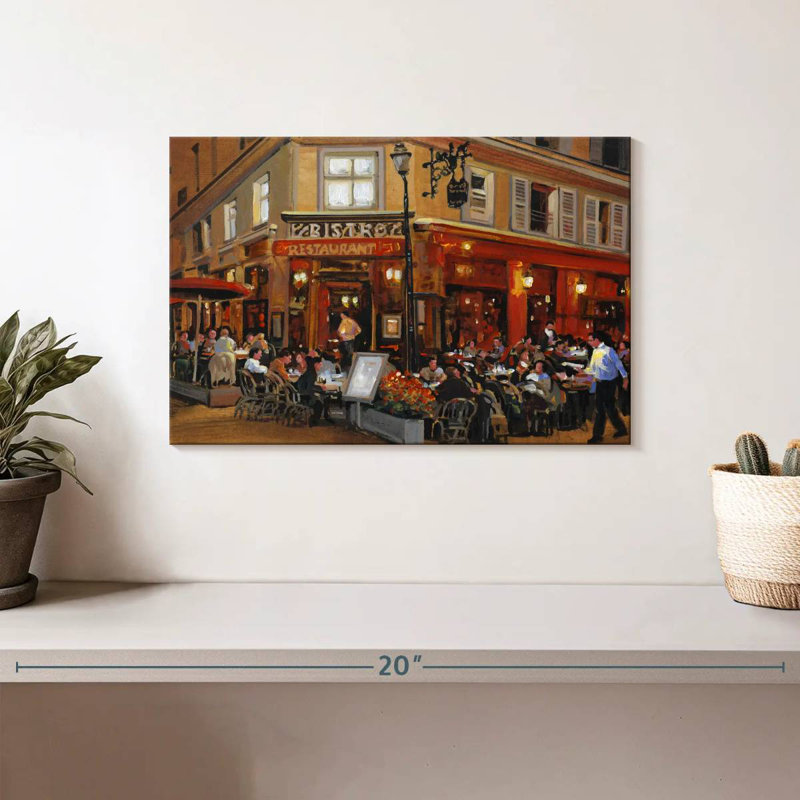 Yarlin Bistro I, 8" H x 12" W