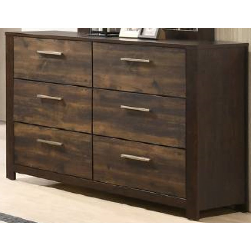 Commode double l 6 tiroirs Ashoka