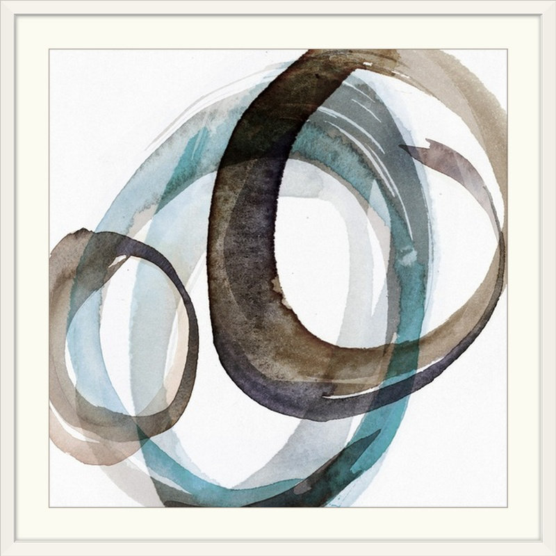 « ii » par pi galerie,, reproduction d’art Overture, H 10 po x l 10 po x P 1,5 po, Toile