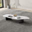 Table basse moderne simple en marbre