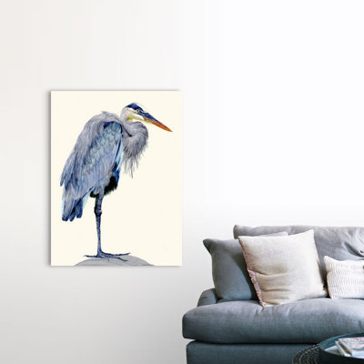 Heron Study II, art mural sur toile