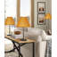 58'' Rustic Bronze Traditional Floor & Table Lamp Set