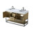 54 inch Double Bathroom Vanity-106035609