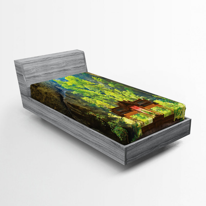 Microfiber Fitted Sheet, Twin Fitted Sheet